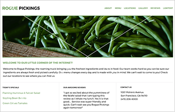 Photo of Rogue Pickings Website